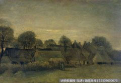 梵高风景油画作品18 超高清大图下载