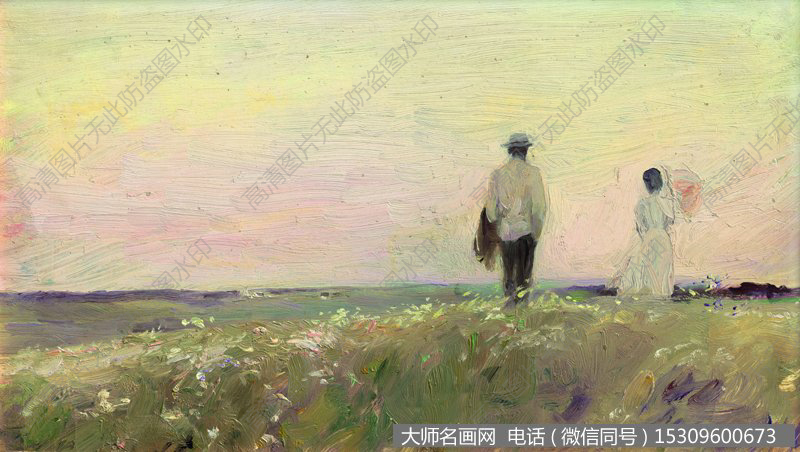 何多苓油画作品18 高清图片下载