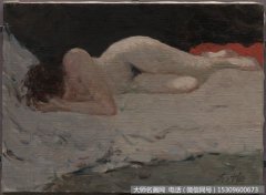 靳尚谊人体油画作品17 睡眠中的人体 超高清大图下载