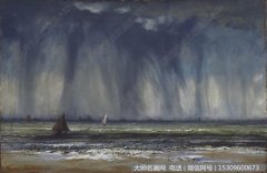 库尔贝风景油画作品30 高清图片下载