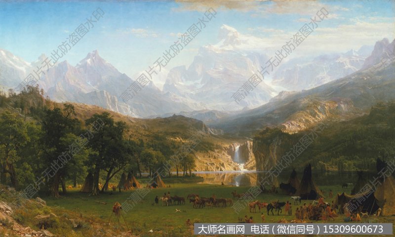 比尔史伯特风景画作品18 高清图片下载