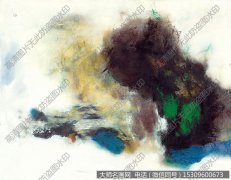 赵无极 抽象油画 作品大图37 高清下载