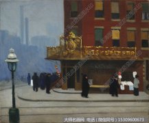 爱德华霍普 油画作品高清大图41下载