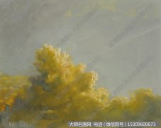 曾传兴《黄云》油画作品高清下载