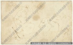 鲁本斯 素描作品60高清大图下载