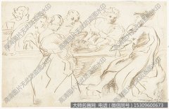 鲁本斯 素描作品63高清大图下载