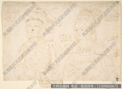 鲁本斯 素描作品77高清大图下载