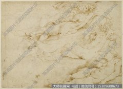 鲁本斯 素描作品80高清大图下载