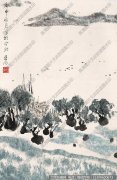 亚明 国画作品85高清大图下载