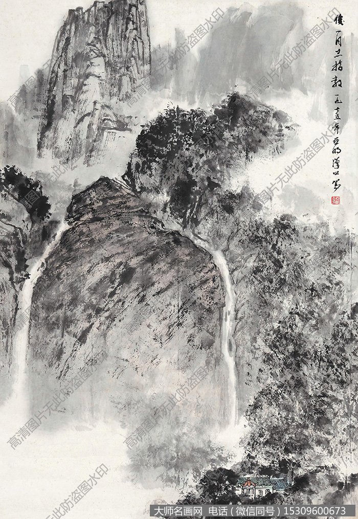 亚明 国画作品102高清大图下载