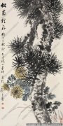 倪田作品 松菊犹存 高清大图下载